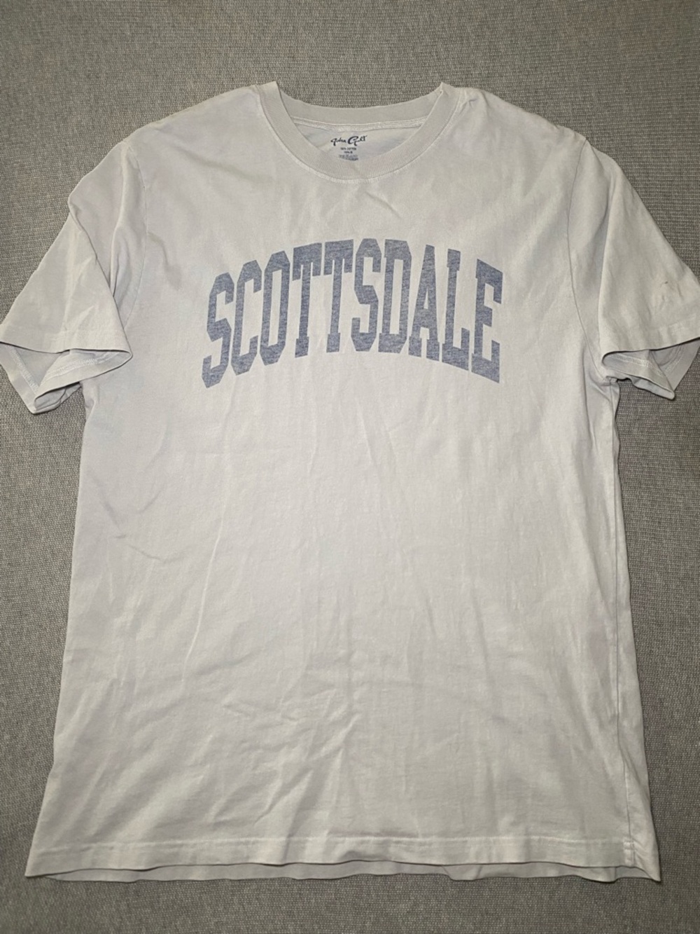 John Galt Graphic T-Shirt Scottsdale Gray Short Sleeve One Size OS